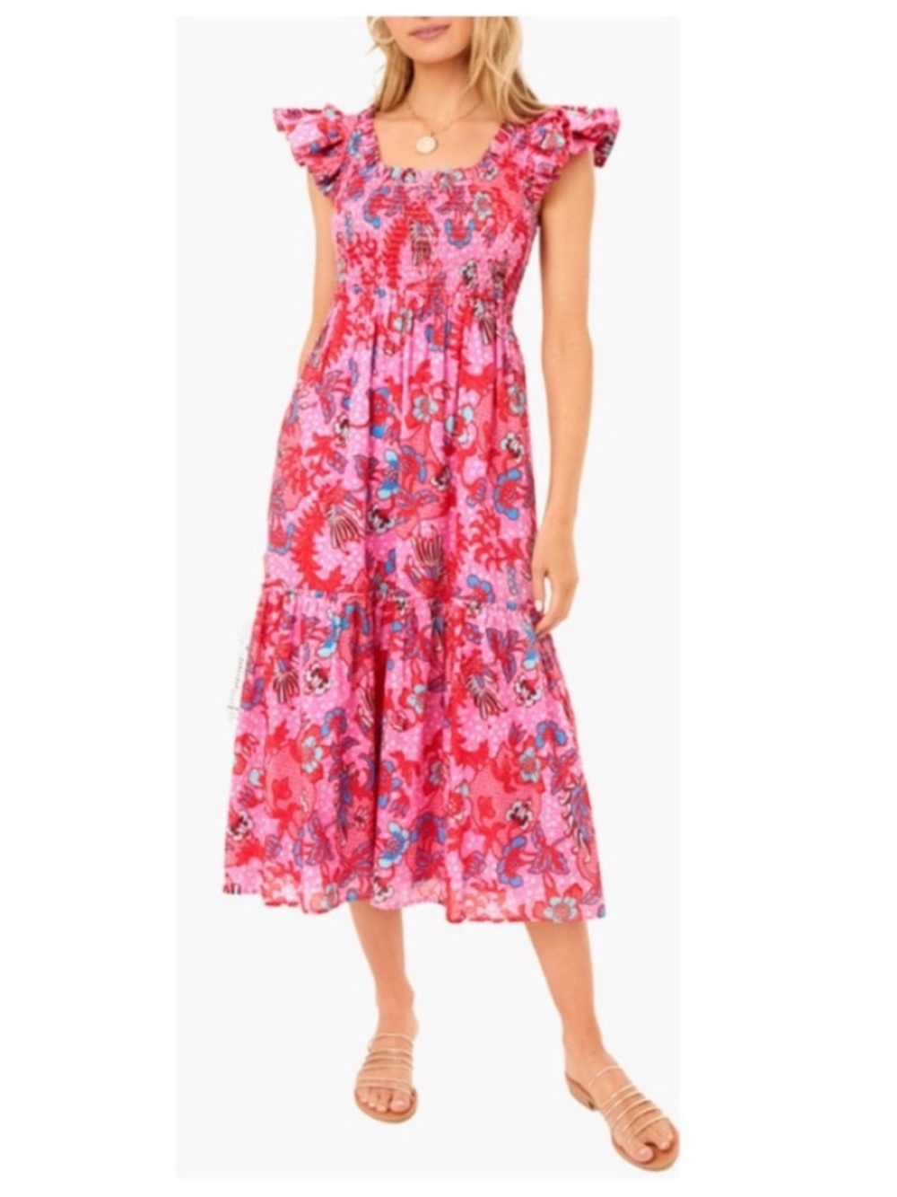 NWOT Tuckernuck Bougainvillea Breeze Mallie Dress Size Large